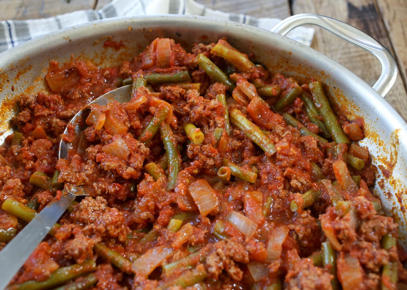 No-Fuss Lebanese Beef and Green Beans: A Family Favorite